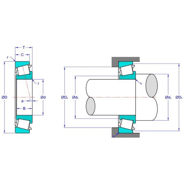 Tapered Roller Bearings H-E32008J #1 image